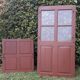 Porte vitrée H186,5xL98,5 de communication moulurée