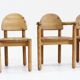 6 x Vintage Dining Room Chairs by Rainer Daumiller pine wood, Denmark, 1970