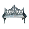 Neo-Gothic cast iron garden bench