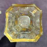 19th century orientalist crystal bottle