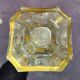 19th century orientalist crystal bottle