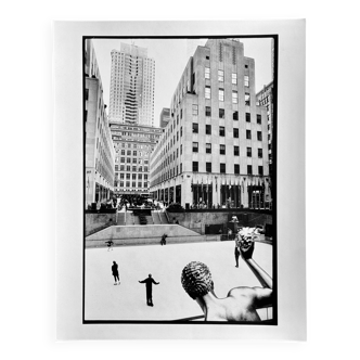 Michel Pinel (1949-2022) Art Photography - New York - Skaters 1986