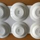 6 antique deep plates in Gien earthenware
