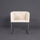 Chaises cantilever blanches Tecta D43, années 1980, lot de 4