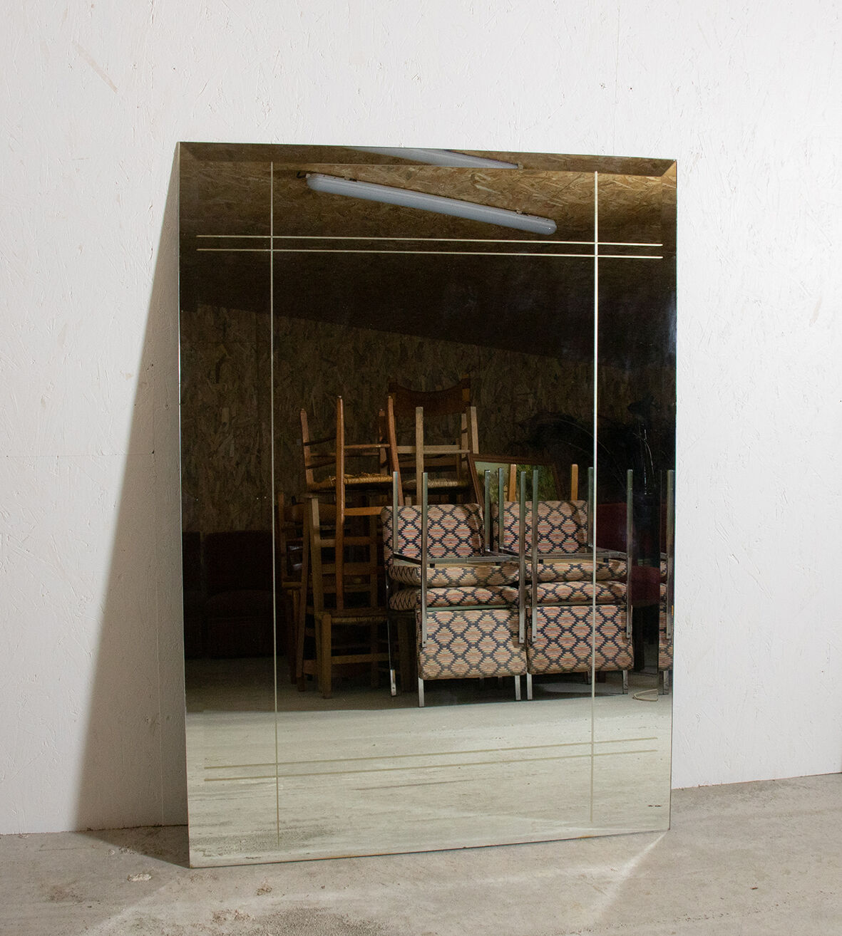 Miroir biseauté 140x100 cm