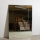 Miroir biseauté 140x100 cm