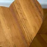 Table forme coeur