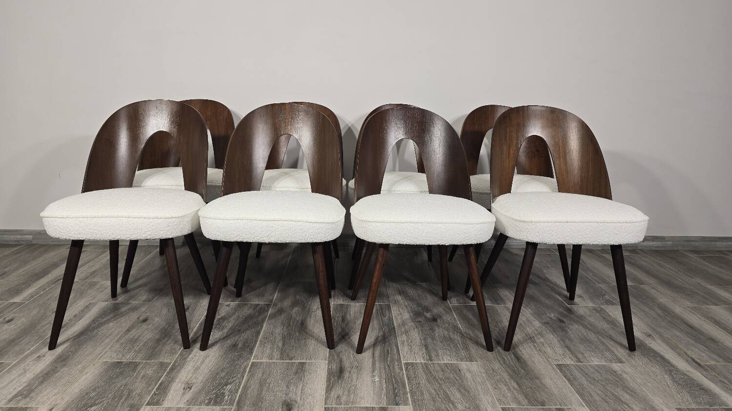 Dining Chairs by Antonin Suman, 1960s, Set of 8