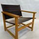 Vintage Safari Chair 1980s Hyllinge Møbler Denmark