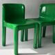 Set of 4 Carlo Bartoli Model 4875 chairs for Kartell, Italy 1970