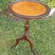 Mahogany side table