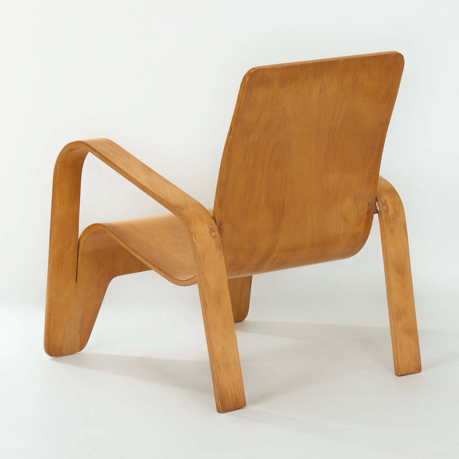 Lawo 1 armchair by han pieck for lawo ommen in 1946 (no. 829) | birchwood, rare find