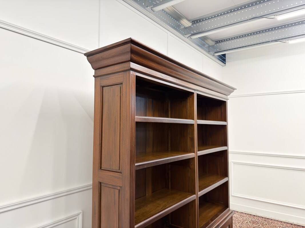 Classic English Semi Open Bookcase