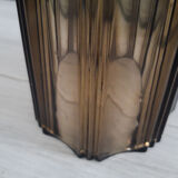 Vase verre fumé
