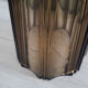 Smoked glass vase