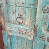 Old wooden wardrobe