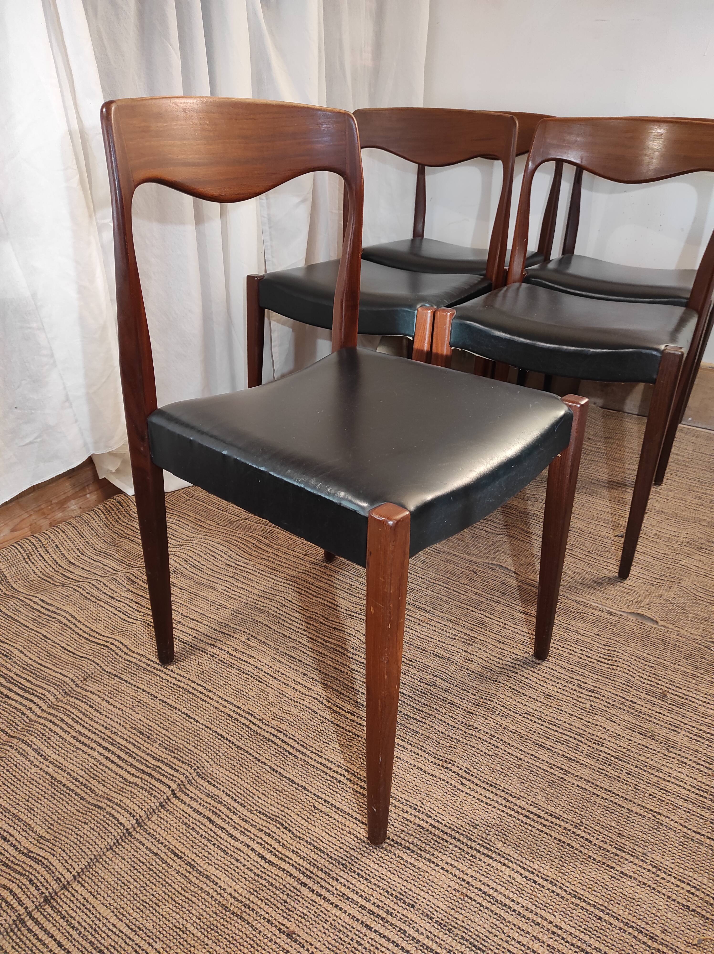 5 Scandinavian/Danish style chairs