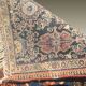 Antique Iran Sarouk oriental rug - 1.25 X 2.05 meters.