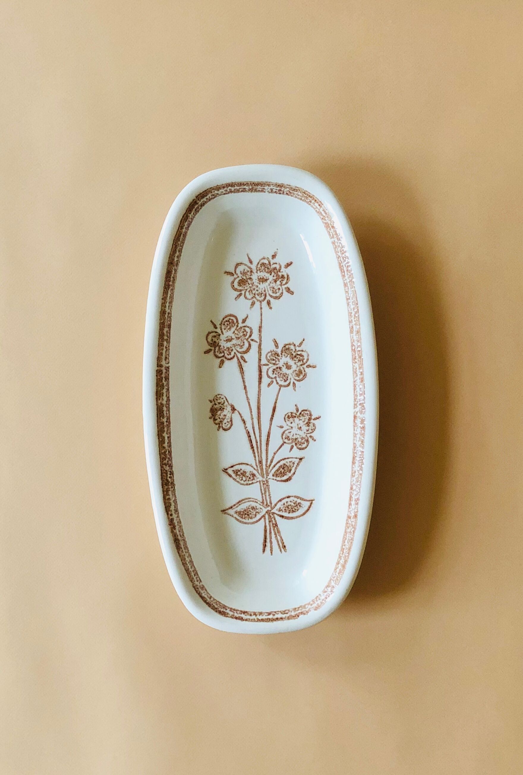 Vintage ceramic dish