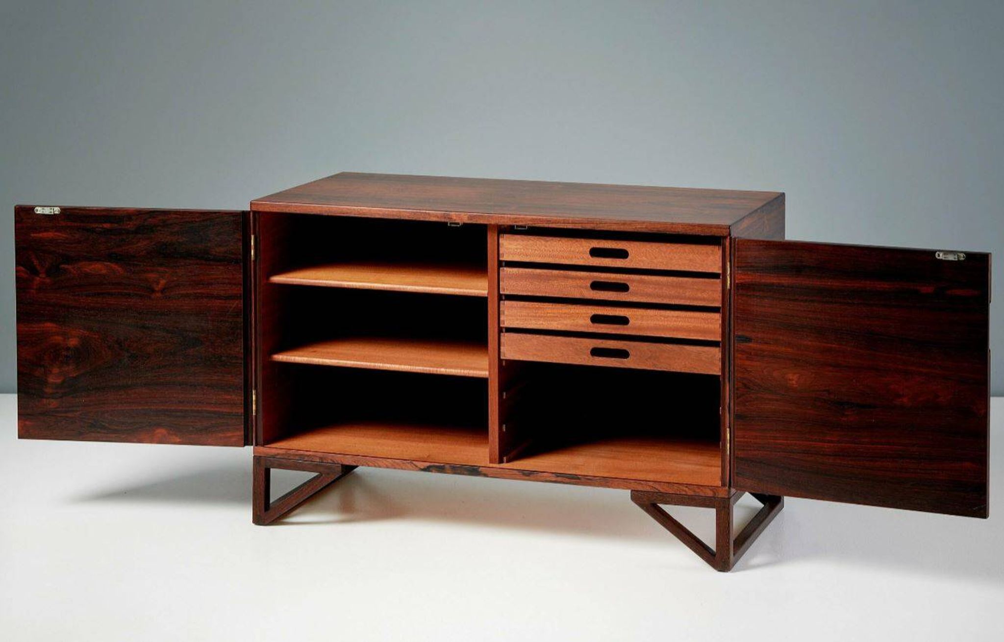 Danish design. Designer sideboard, handcrafted by Langkilde Møbler, 1960s.