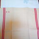 4 torchons anciens monogrammes