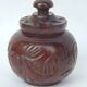 Pillbox box no screws rosewood varanasi crafts h=3.5cm diam=3cm india