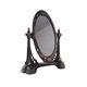 Art Nouveau table mirror with ornamental metal frame, early 20th century