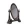 Art Nouveau table mirror with ornamental metal frame, early 20th century