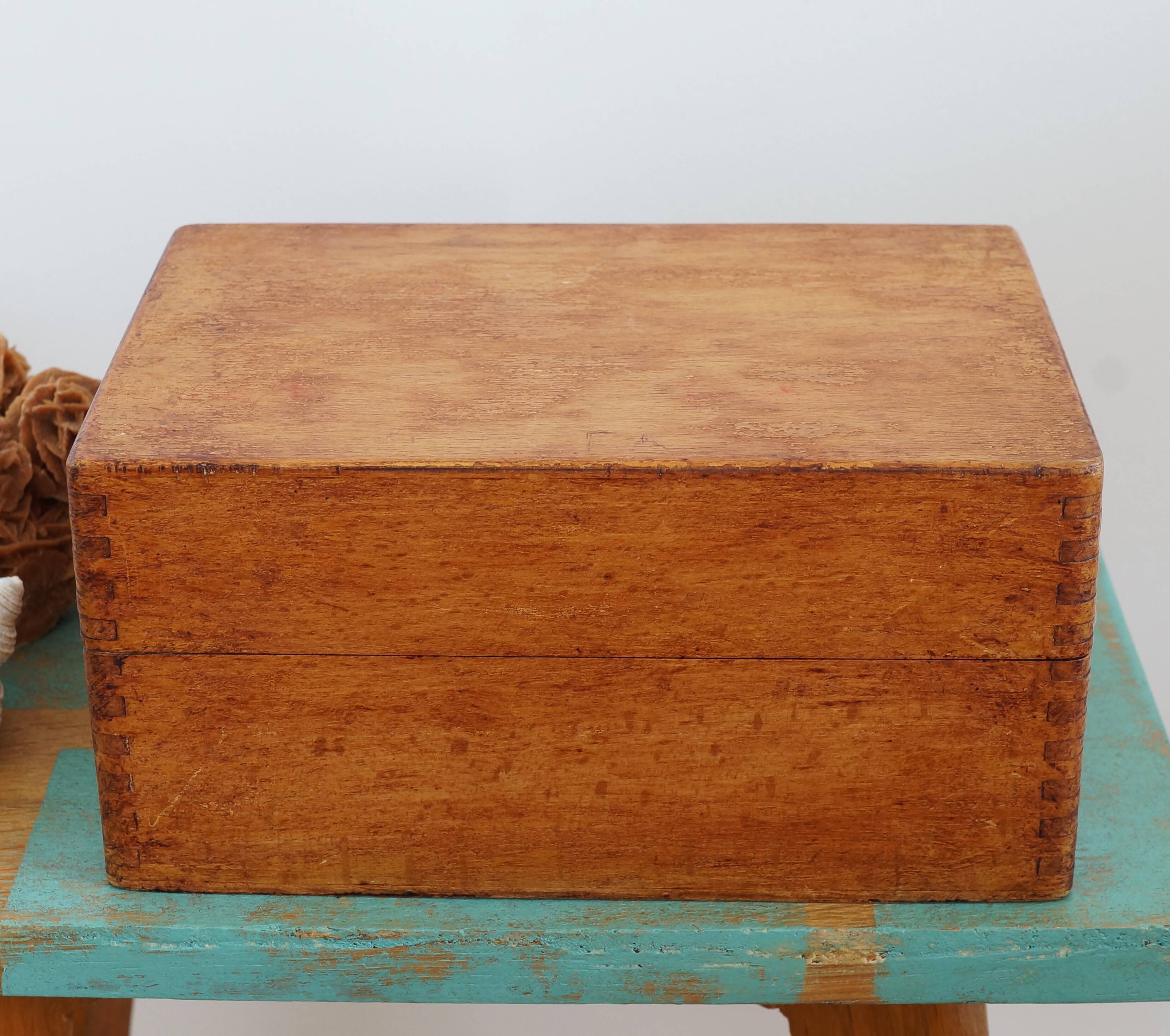 Vintage wooden box