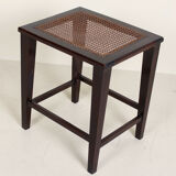 Stool antique vintage mahogany rustic