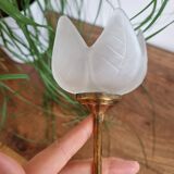 Flower candle holder