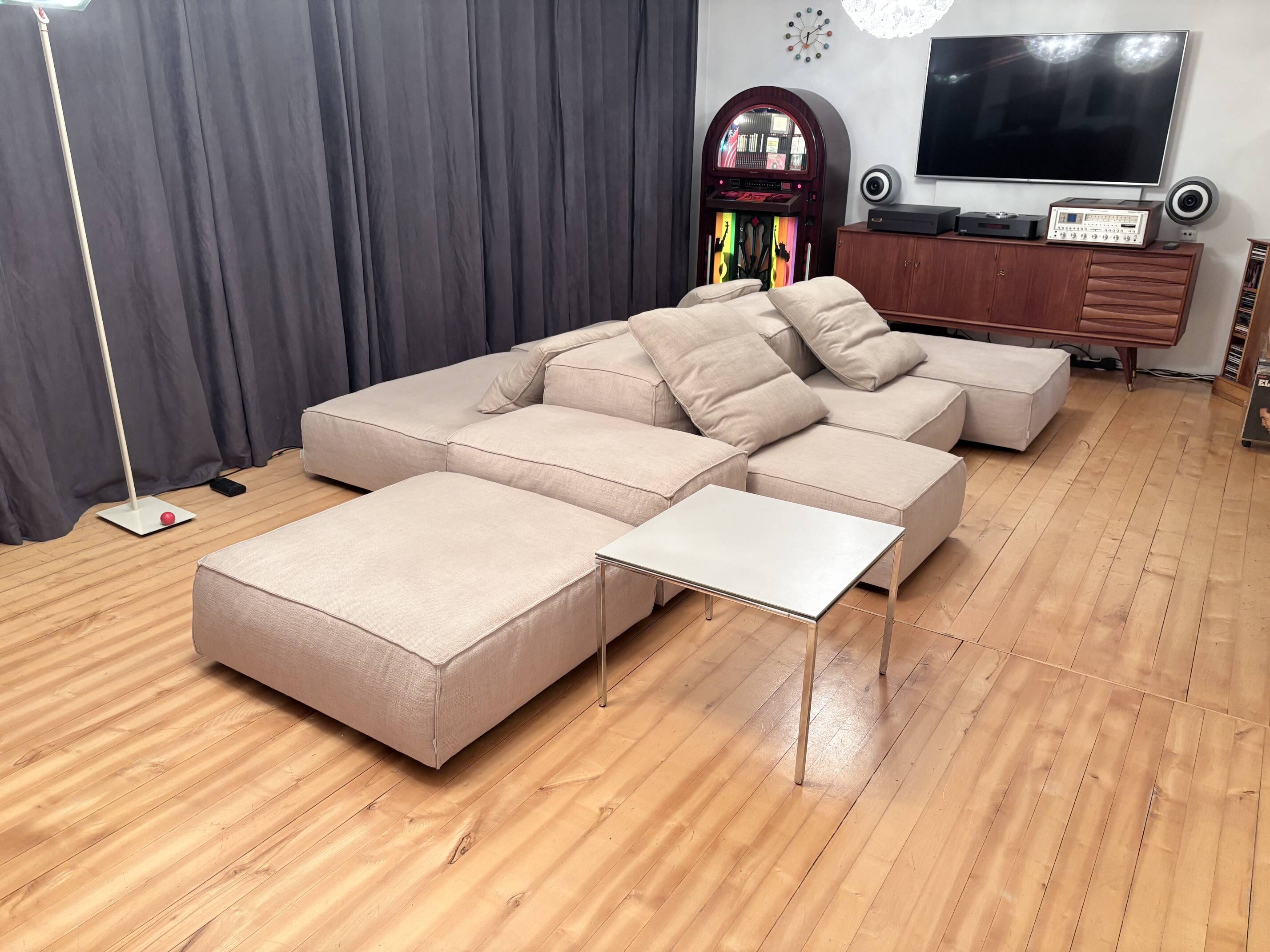 Extrasoft modular sofa designed by Piero Lissoni, Living Divani, Italy