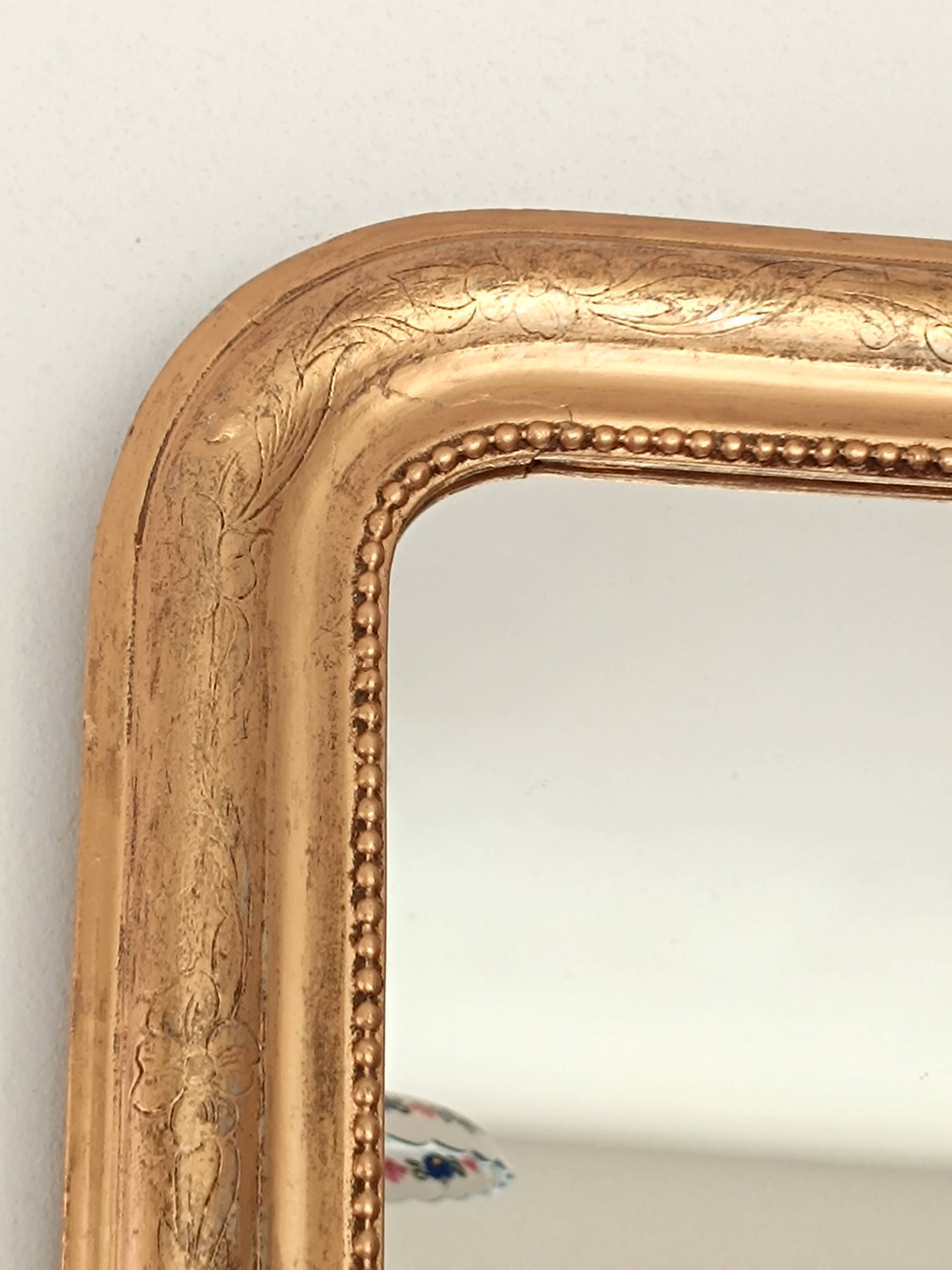 Miroir Louis Philippe 62 X 49 cm