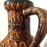 Large enameled jug, Germany, 1960