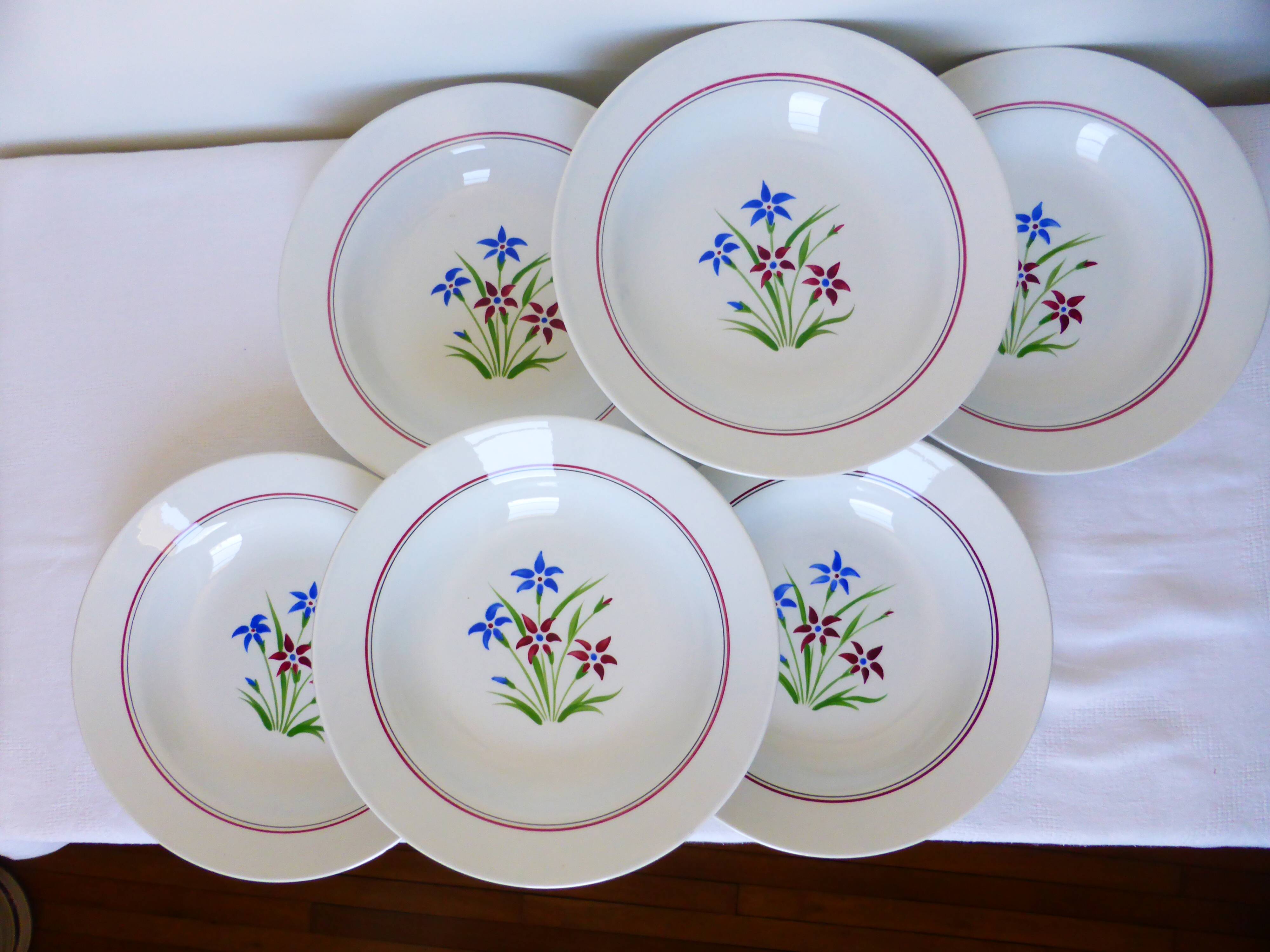 6 deep plates from Salins model Lily 2106202