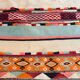 Vintage Berber rug, ancient Hanbel kilim.