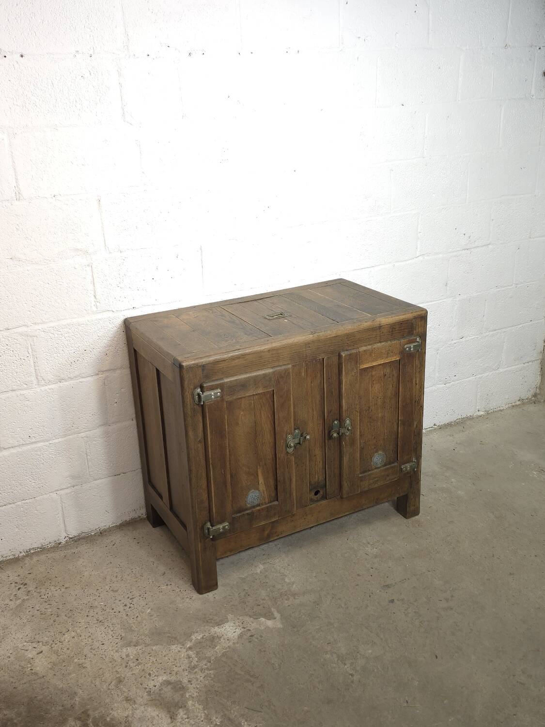 Old icebox cabinet circa 1920