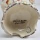 Hand-painted earthenware vase from Rouen, France twentieth century