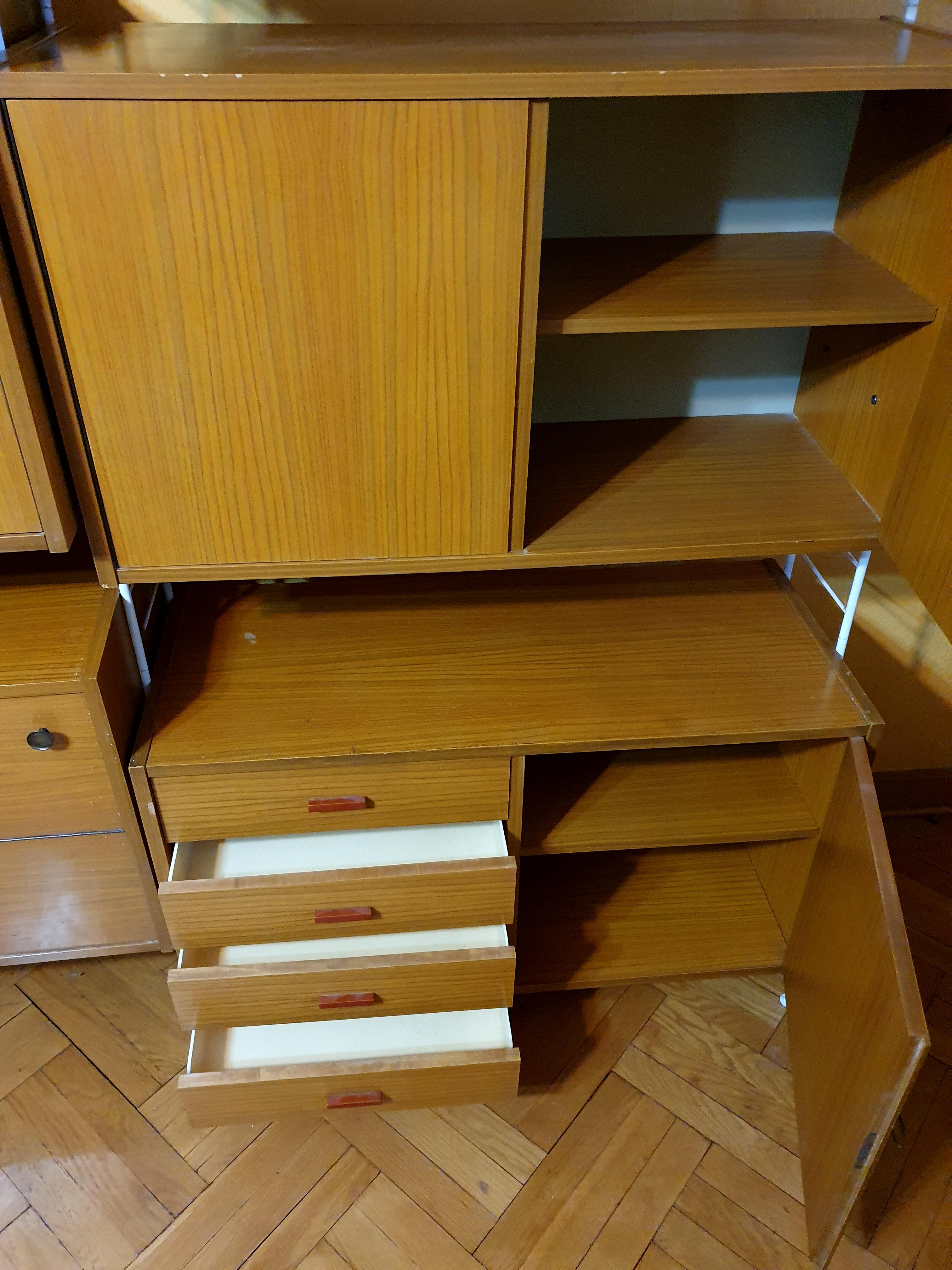 String Sybille 314 modular bookcase, Germany - GDR, 1967