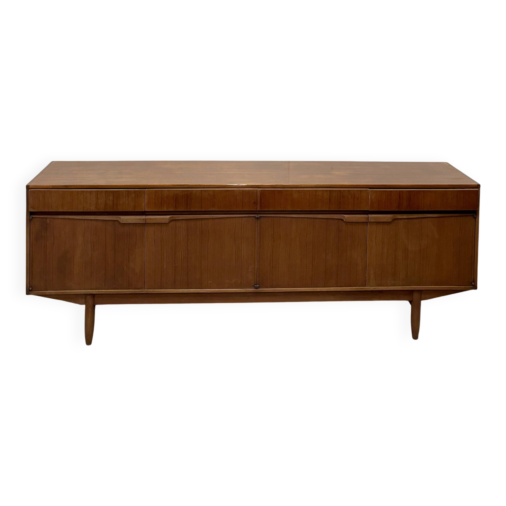 1960s Vintage Scandinavian Buffet Enfilade