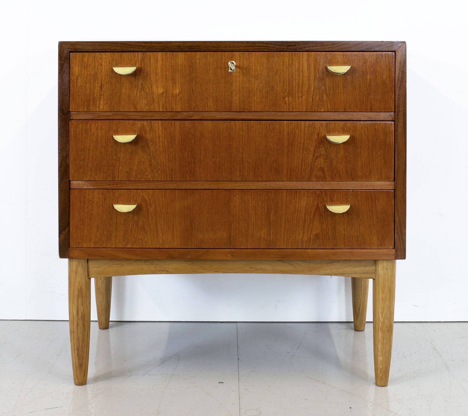 Mid Century Danish Teak Chest of Drawers