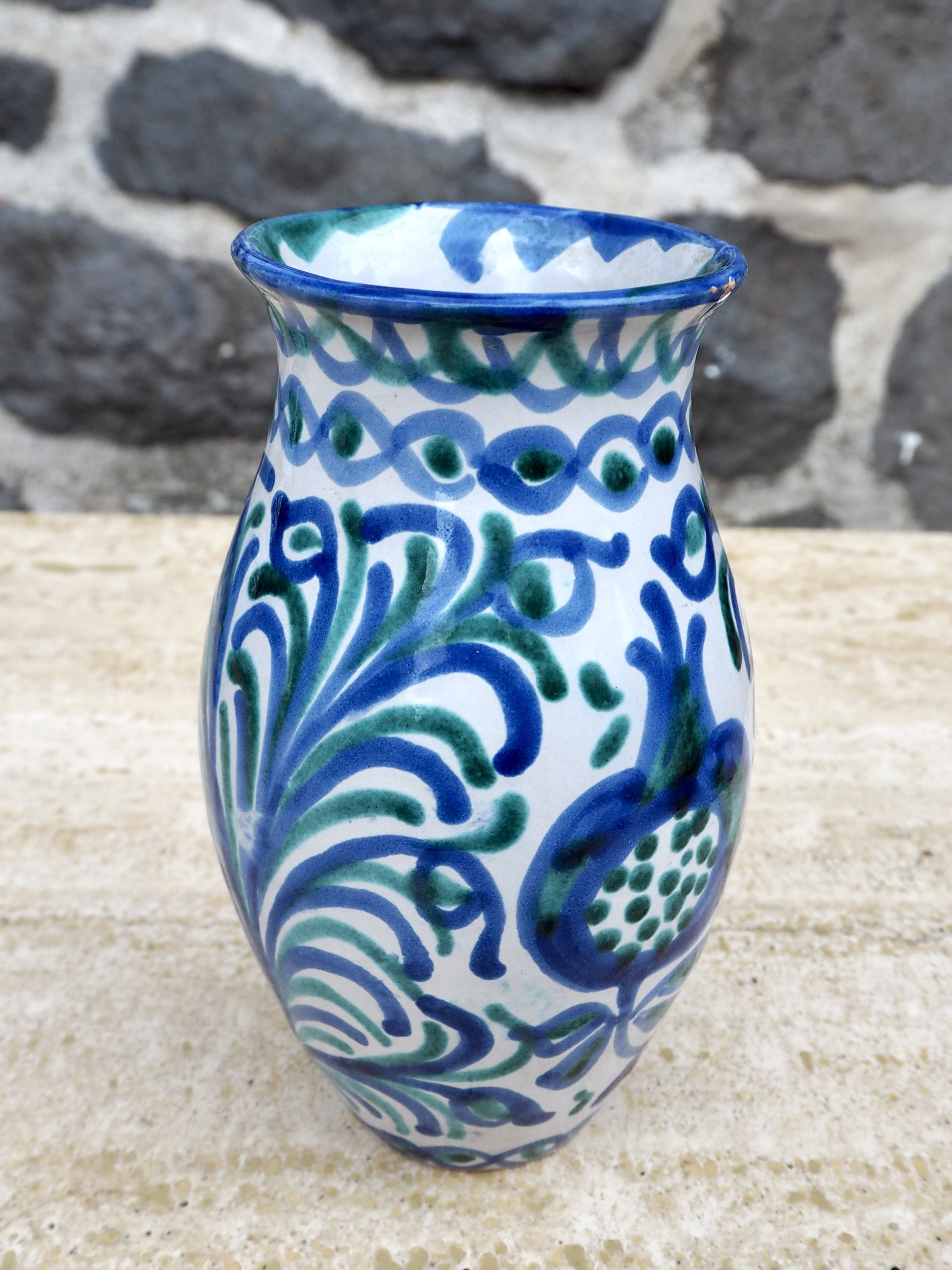 Spanish ceramic vase, 1970s