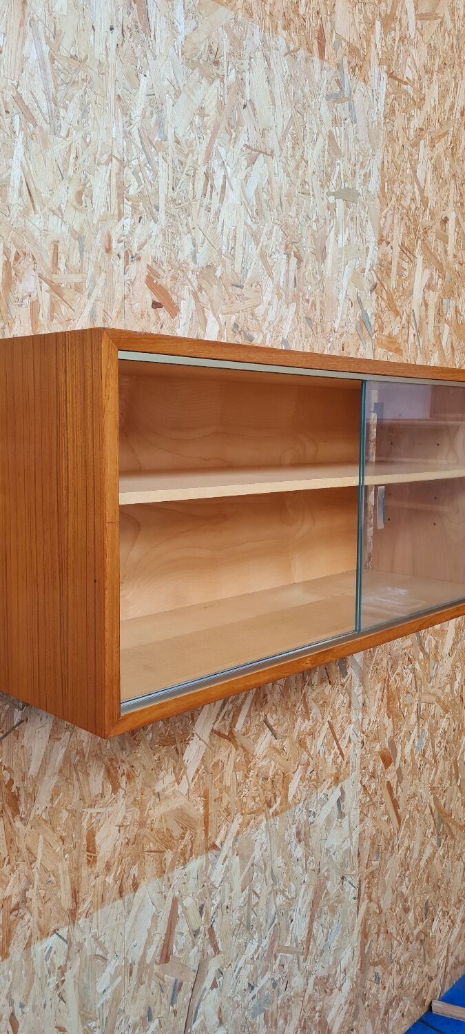 Scandinavian wall bookcase 1950
