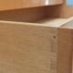 Sideboard wood and brass, 50's