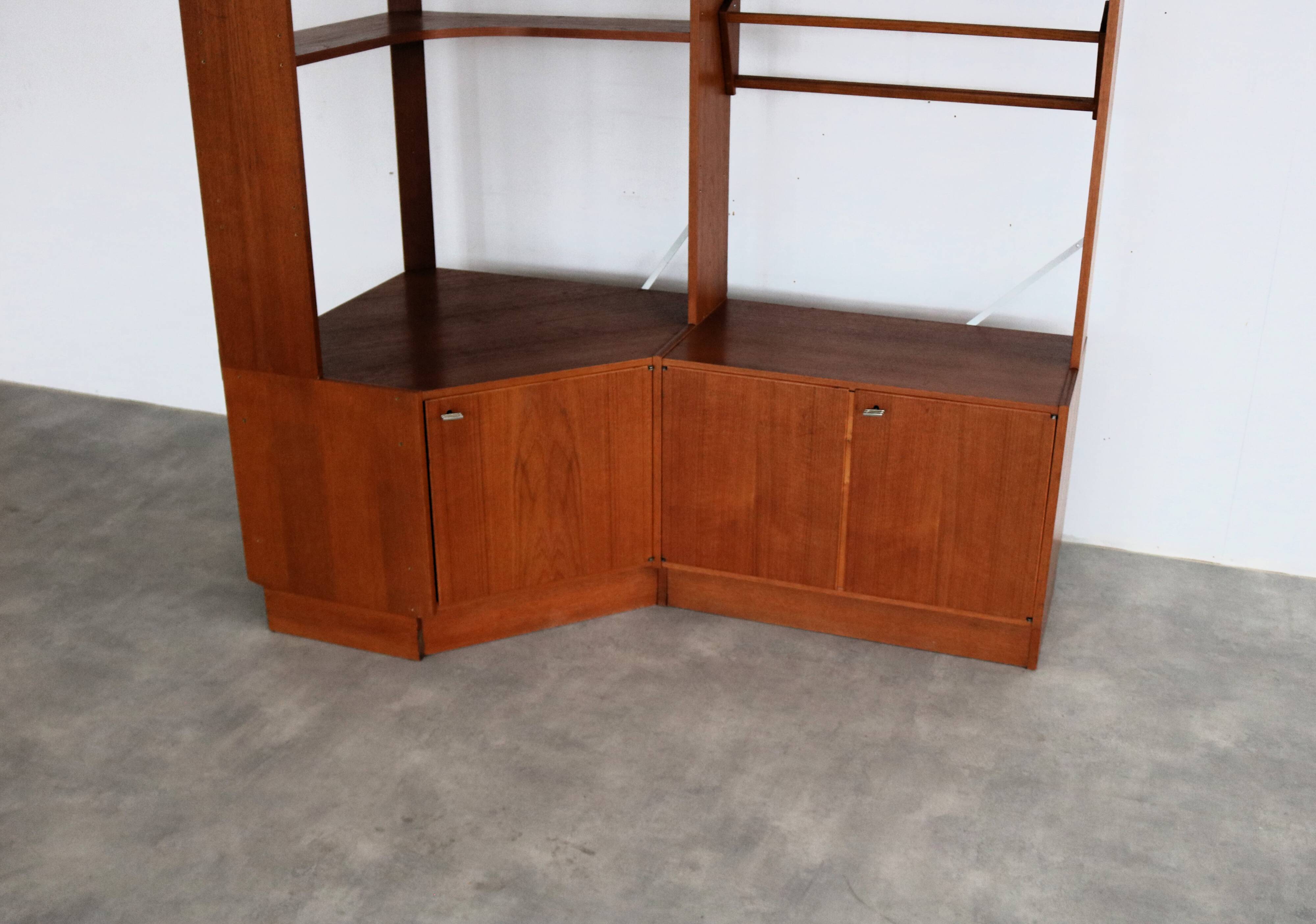 vintage store cupboard | bookcase | corner cupboard | Sweden