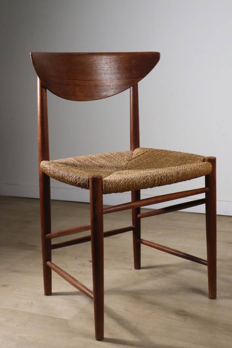 Chaise modèle "316" de Peter Hvidt & Orla Molgaard en teck, 1960