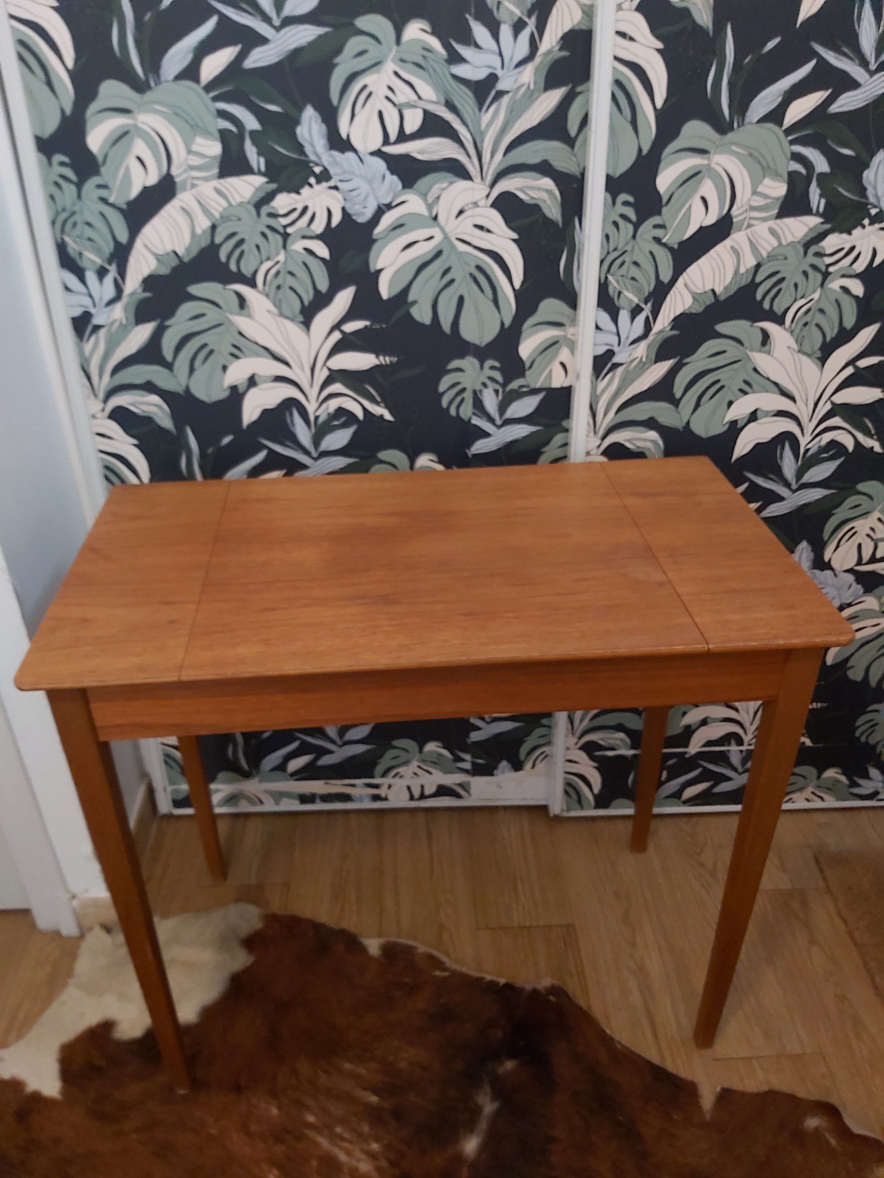 Coiffeuse en teck scandinave