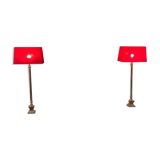 2 lampes vintage