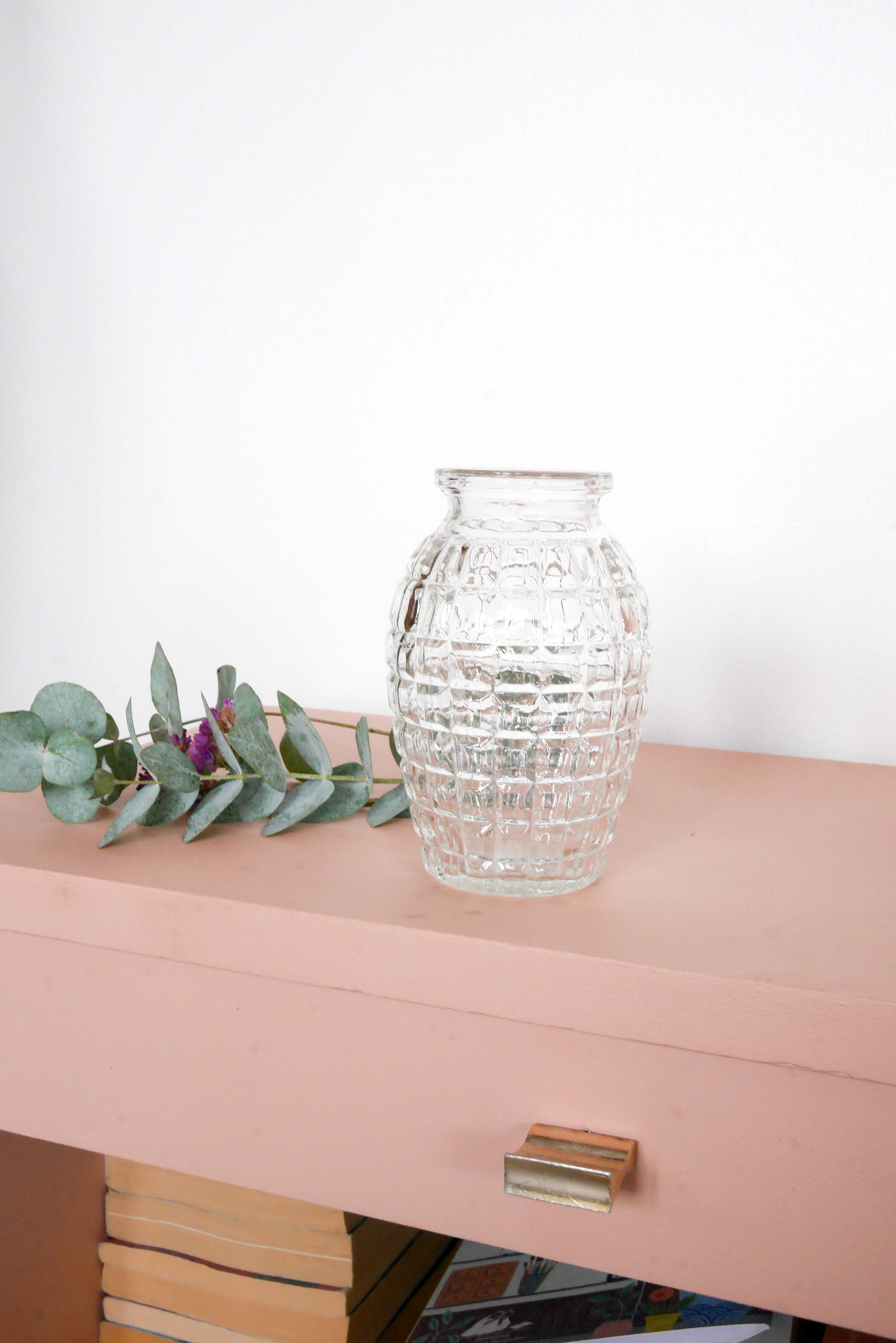 Small glass vase