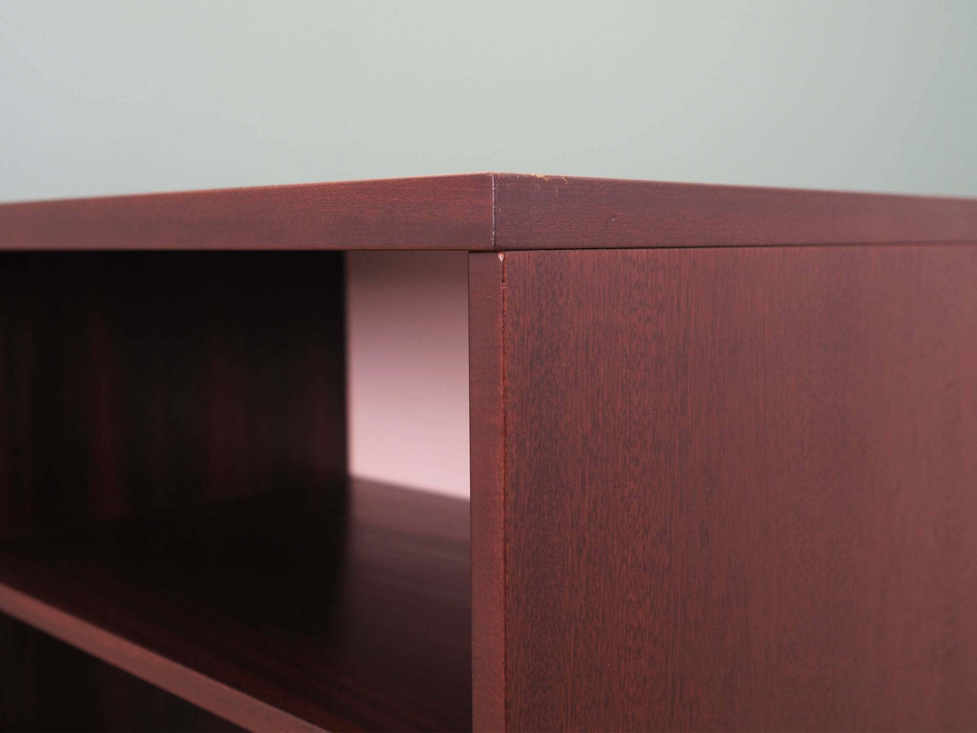 Mahogany bookcase, Swedish design, 1960s, production: Ulferts